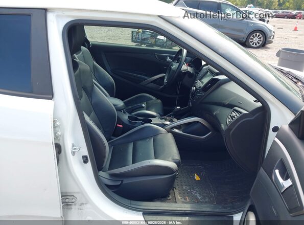 KMHTC6AE3GU298804 2016 HYUNDAI VELOSTER White წინა სალონის ხედი