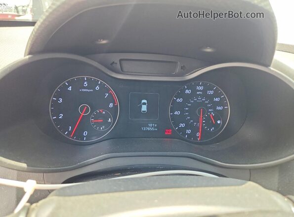 KMHTC6AE4GU260238 2016 HYUNDAI VELOSTER Red ხელსაწყოთა პანელის ხედი