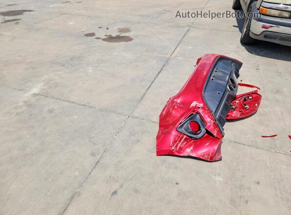 KMHTC6AE4GU260238 2016 HYUNDAI VELOSTER Red ძრავის განყოფილების ხედი