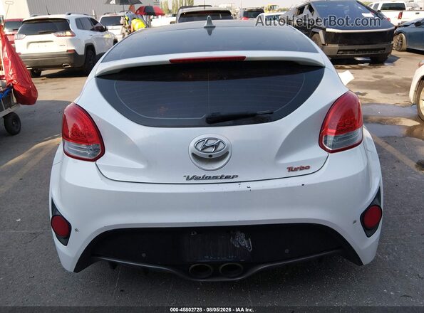 KMHTC6AE5GU302111 2016 HYUNDAI VELOSTER White 
