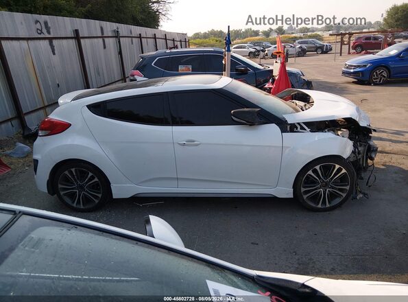 KMHTC6AE5GU302111 2016 HYUNDAI VELOSTER White Widok wnętrza z tyłu