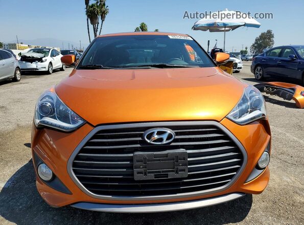 KMHTC6AE6GU254277 2016 HYUNDAI VELOSTER Orange Вид спереду