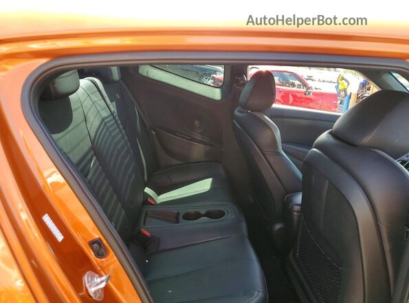 KMHTC6AE6GU254277 2016 HYUNDAI VELOSTER Orange Вид задніх сидінь