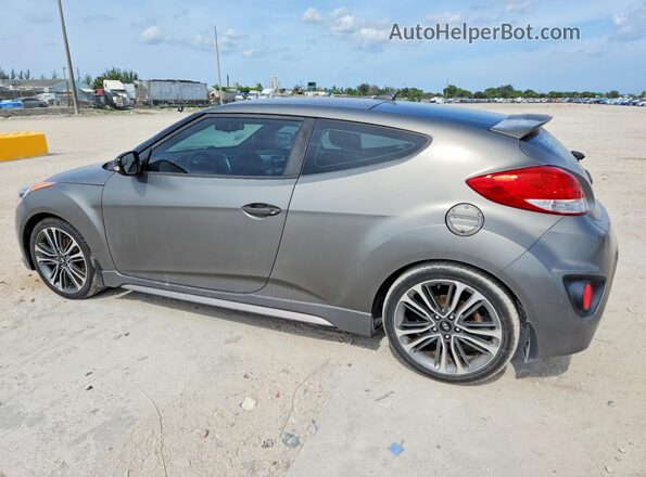 KMHTC6AE6GU272438 2016 HYUNDAI VELOSTER Gray უკანა მარცხენა