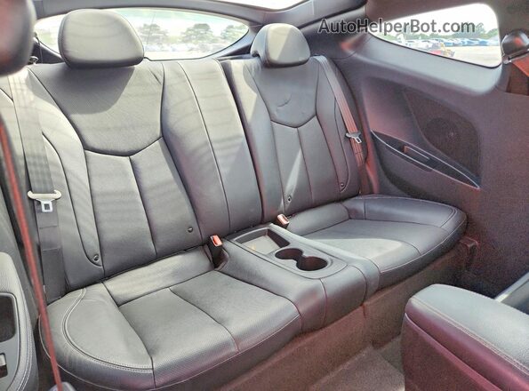 KMHTC6AE6GU272438 2016 HYUNDAI VELOSTER Gray უკანა სავარძლების ხედი
