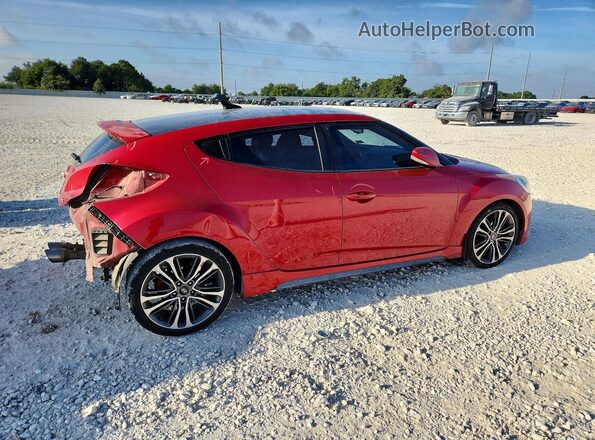 KMHTC6AE6GU280071 2016 HYUNDAI VELOSTER Красный Задняя правая четверть