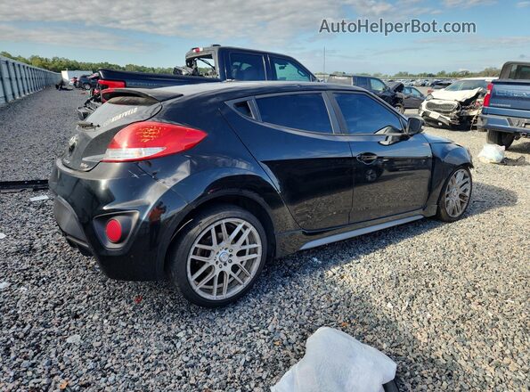 KMHTC6AE6GU303736 2016 HYUNDAI VELOSTER Черный Задняя правая четверть