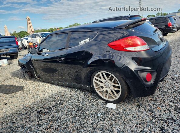 KMHTC6AE6GU303736 2016 HYUNDAI VELOSTER Черный Задняя левая четверть