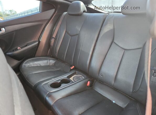 KMHTC6AE6GU303736 2016 HYUNDAI VELOSTER Черный Вид задних сидений