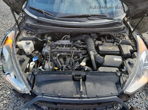 KMHTC6AE6GU303736 2016 HYUNDAI VELOSTER Черный Вид задней части салона
