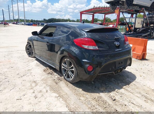 KMHTC6AE7GU267166 2016 HYUNDAI VELOSTER Black Задня ліва чверть