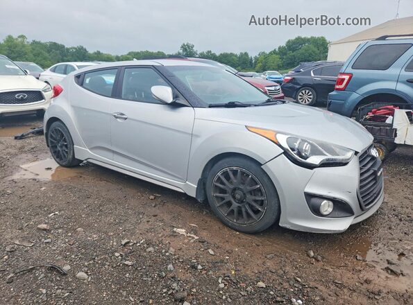 KMHTC6AE7GU271802 2016 HYUNDAI VELOSTER Gray Przód prawy