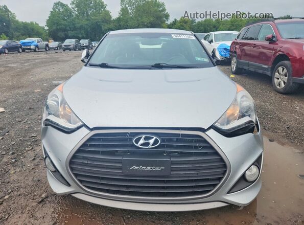 KMHTC6AE7GU271802 2016 HYUNDAI VELOSTER Gray Widok z przodu