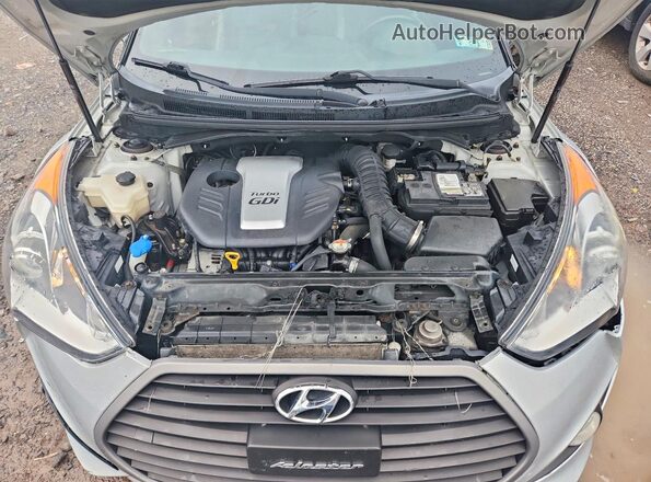 KMHTC6AE7GU271802 2016 HYUNDAI VELOSTER Gray Widok wnętrza z tyłu
