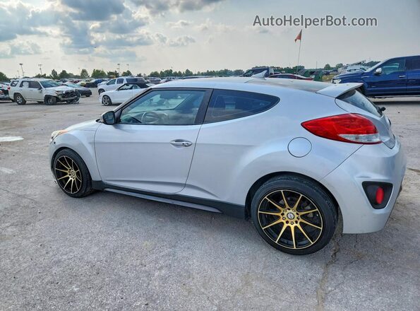 KMHTC6AE7GU275512 2016 HYUNDAI VELOSTER Silver Задня ліва чверть