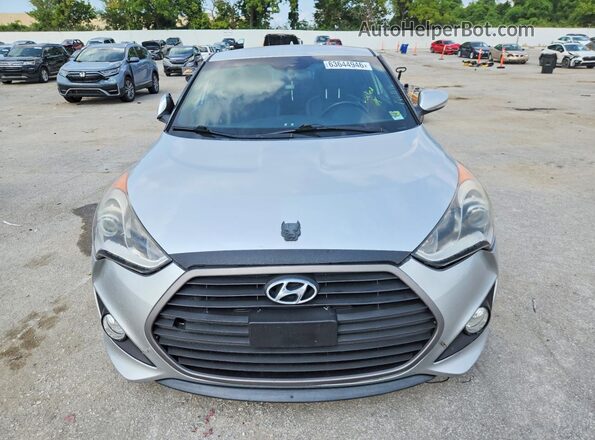 KMHTC6AE7GU275512 2016 HYUNDAI VELOSTER Silver Вид спереду