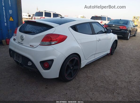 KMHTC6AE7GU279673 2016 HYUNDAI VELOSTER White Հետևի աջ