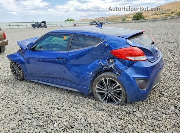 KMHTC6AE7GU291998 2016 HYUNDAI VELOSTER Blue Հետևի ձախ