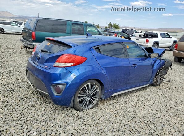 KMHTC6AE7GU291998 2016 HYUNDAI VELOSTER Blue Հետևի աջ