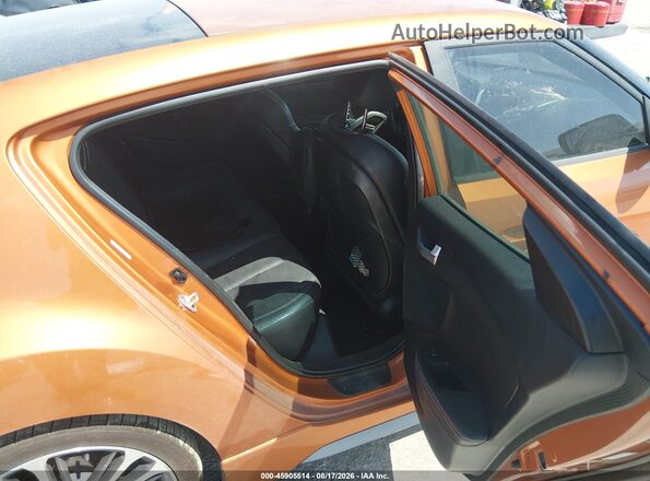 KMHTC6AE8GU298247 2016 HYUNDAI VELOSTER Orange Vista de la etiqueta del VIN
