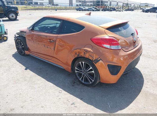 KMHTC6AE8GU298247 2016 HYUNDAI VELOSTER Orange Trasero izquierdo