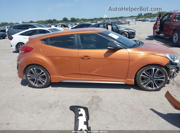 KMHTC6AE8GU298247 2016 HYUNDAI VELOSTER Orange Vista interior trasera