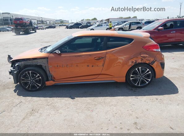 KMHTC6AE8GU298247 2016 HYUNDAI VELOSTER Orange Vista interior de 360 grados