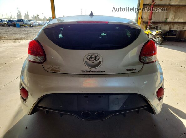 KMHTC6AE8HU310320 2017 HYUNDAI VELOSTER White Հետևի տեսք
