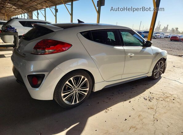 KMHTC6AE8HU310320 2017 HYUNDAI VELOSTER White Հետևի աջ