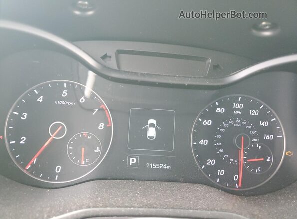 KMHTC6AE9GU264205 2016 HYUNDAI VELOSTER Black ხელსაწყოთა პანელის ხედი