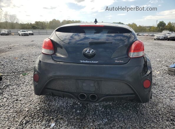 KMHTC6AE9GU264205 2016 HYUNDAI VELOSTER Black უკანა ხედი