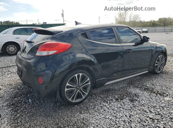 KMHTC6AE9GU264205 2016 HYUNDAI VELOSTER Black უკანა მარჯვენა