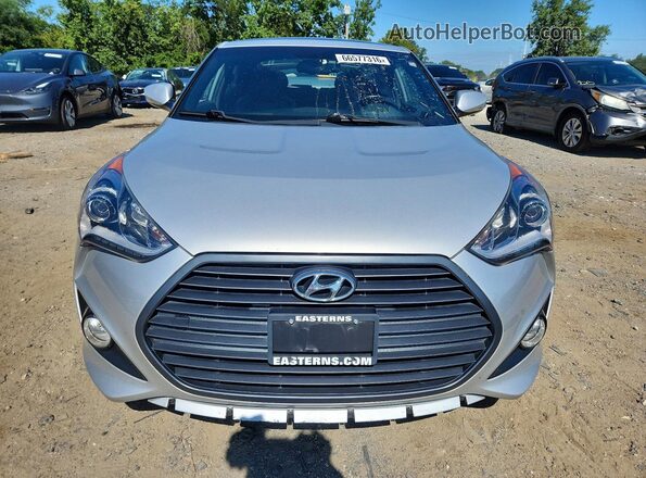 KMHTC6AE9HU308494 2017 HYUNDAI VELOSTER Silver Սարքավորումների վահանակի տեսք