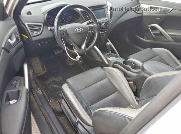 KMHTC6AEXGU263242 2016 HYUNDAI VELOSTER Silver Dashboard view