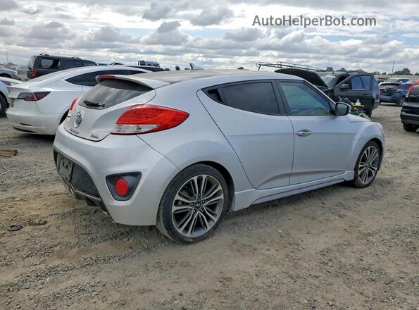 KMHTC6AEXGU263242 2016 HYUNDAI VELOSTER Silver Rear right