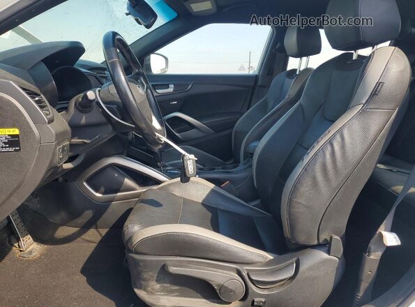 KMHTC6AEXGU265671 2016 HYUNDAI VELOSTER White Widok wnętrza z przodu
