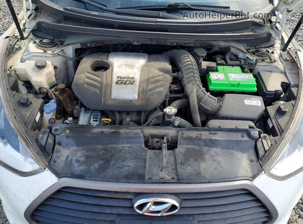 KMHTC6AEXGU265671 2016 HYUNDAI VELOSTER White Widok wnętrza z tyłu