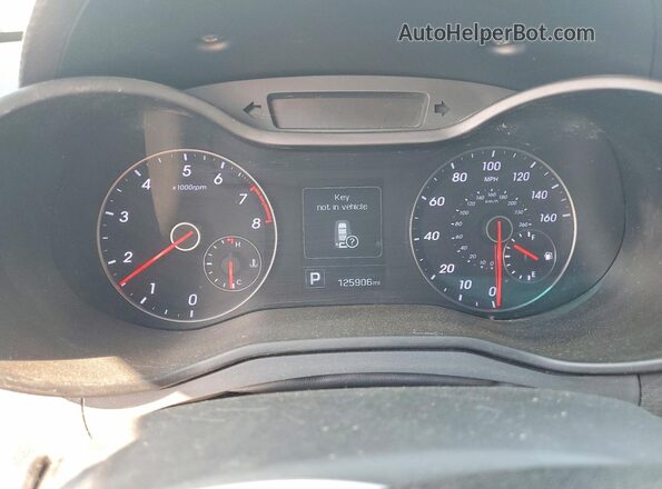 KMHTC6AEXGU265671 2016 HYUNDAI VELOSTER White Widok zestawu wskaźników