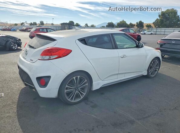 KMHTC6AEXGU304100 2016 HYUNDAI VELOSTER White Trasero derecho
