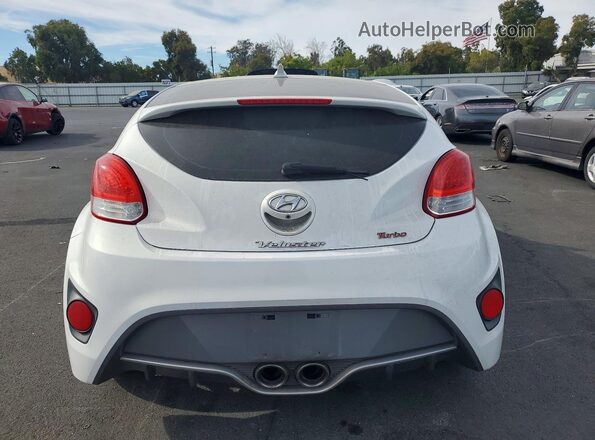 KMHTC6AEXGU304100 2016 HYUNDAI VELOSTER White Vista trasera
