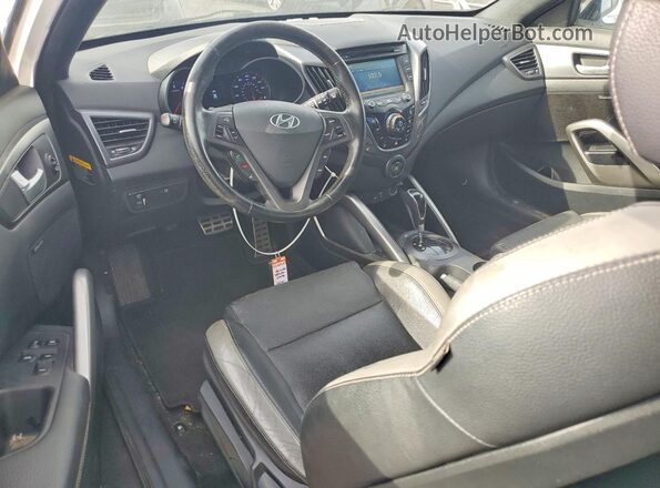 KMHTC6AEXGU304100 2016 HYUNDAI VELOSTER White Vista del salpicadero