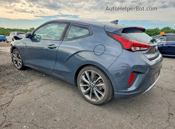 KMHTG6AF0KU011134 2019 HYUNDAI VELOSTER Gray Հետևի ձախ
