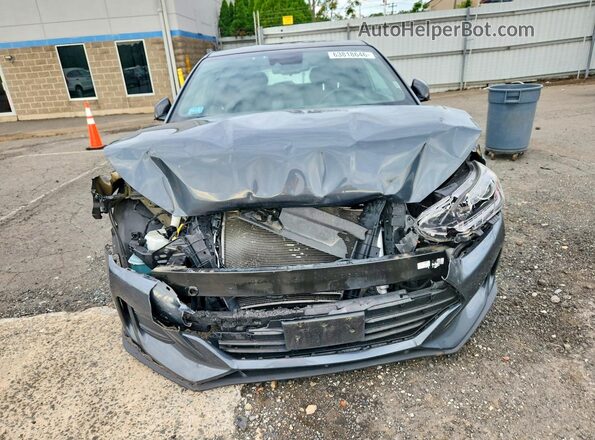 KMHTG6AF0KU011134 2019 HYUNDAI VELOSTER Gray Դիմացի տեսք