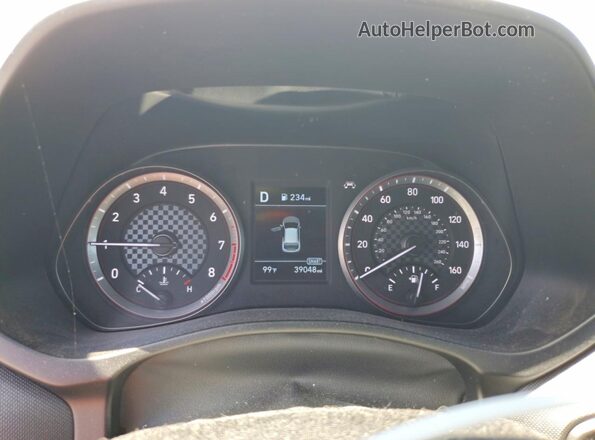 KMHTG6AF1LU025769 2020 HYUNDAI VELOSTER White Вид щитка приладів