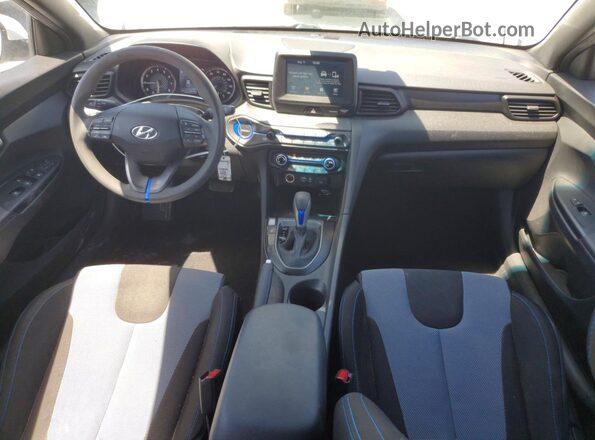KMHTG6AF1LU025769 2020 HYUNDAI VELOSTER White Вид панелі приладів