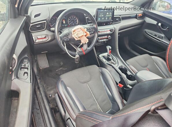 KMHTG6AF2LU026199 2020 HYUNDAI VELOSTER Black წინა პანელის ხედი