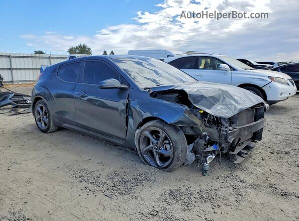 KMHTG6AF2LU027241 2020 HYUNDAI VELOSTER Gray Առջևի աջ