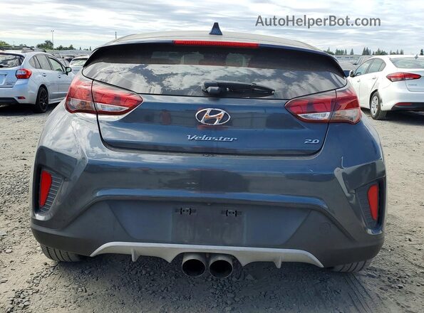 KMHTG6AF2LU027241 2020 HYUNDAI VELOSTER Gray Հետևի տեսք