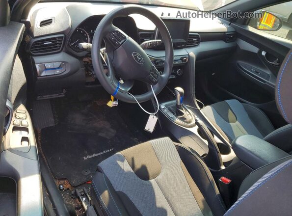 KMHTG6AF3KU008941 2019 HYUNDAI VELOSTER Gray Widok deski rozdzielczej