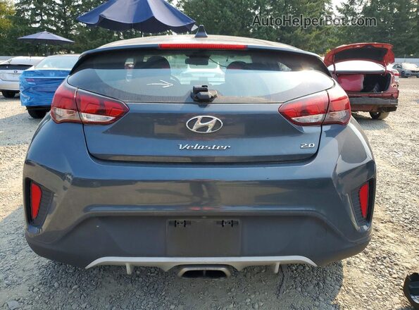 KMHTG6AF3KU008941 2019 HYUNDAI VELOSTER Gray Widok z tyłu